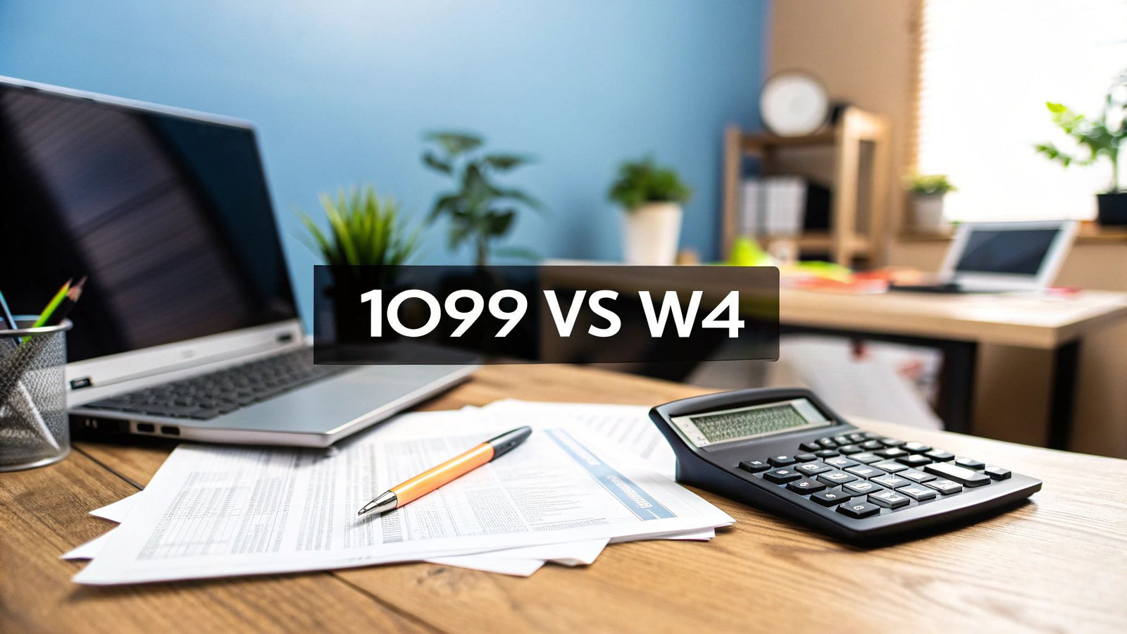 1099 vs W4 A Clear Guide to Your Work Status and Taxes