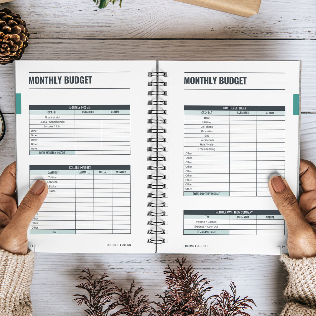 My Money Playbook College Edition: Financial Planner