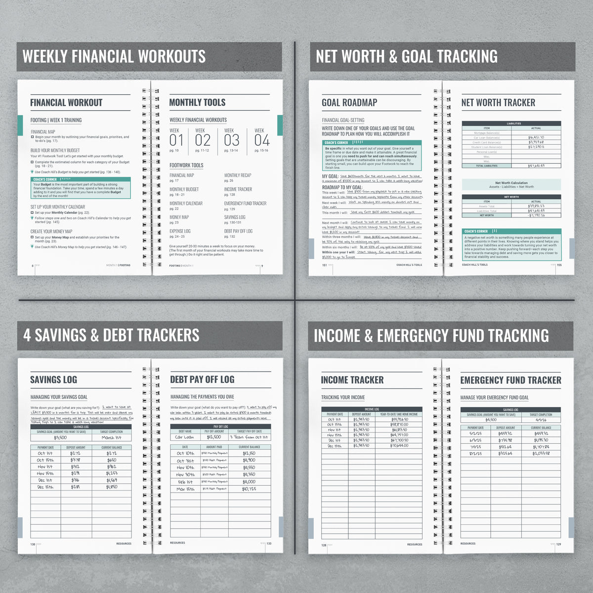 My Money Playbook Hourly &amp; Salary Edition: Financial Planner