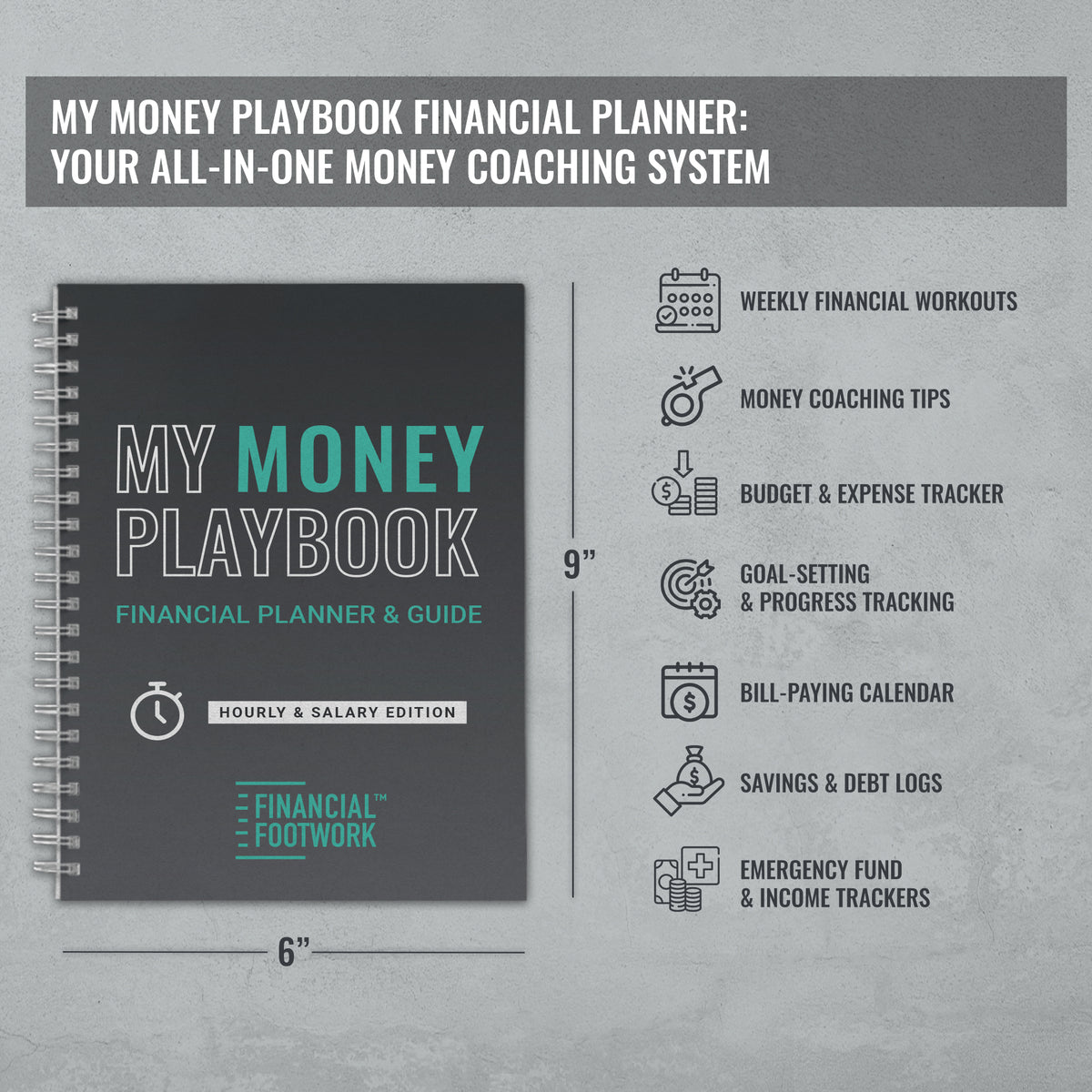 My Money Playbook Hourly & Salary Edition: Financial Planner